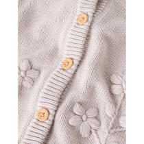 NAME IT Strik Cardigan Toana Lilac Marble
